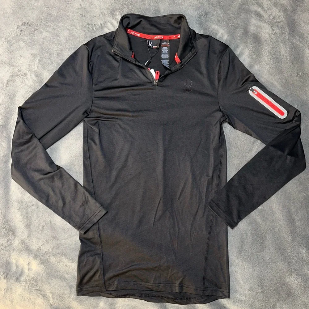 Spyder Active Mens Long‎ Sleeve Pullover